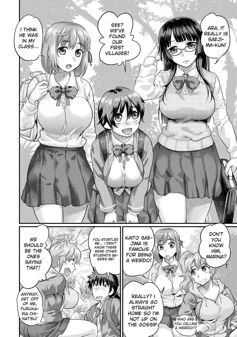 Ore Dake Yoyuu no Isekai Survival ~Tenisaki no Mujintou de Tanoshimu Harem Life~