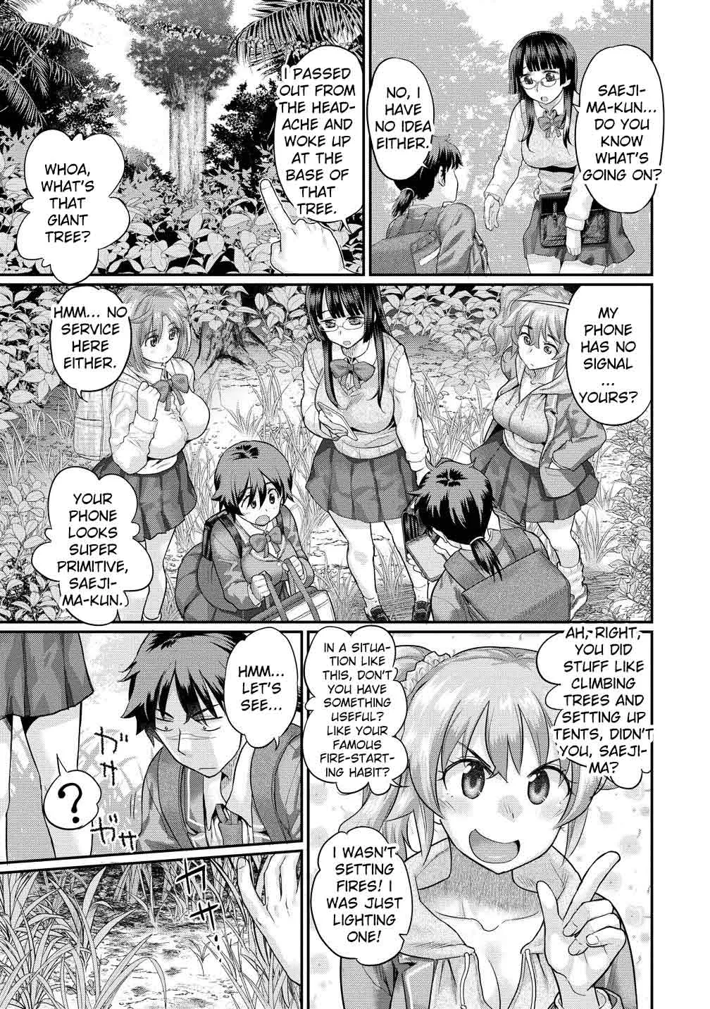 Ore Dake Yoyuu no Isekai Survival ~Tenisaki no Mujintou de Tanoshimu Harem Life~