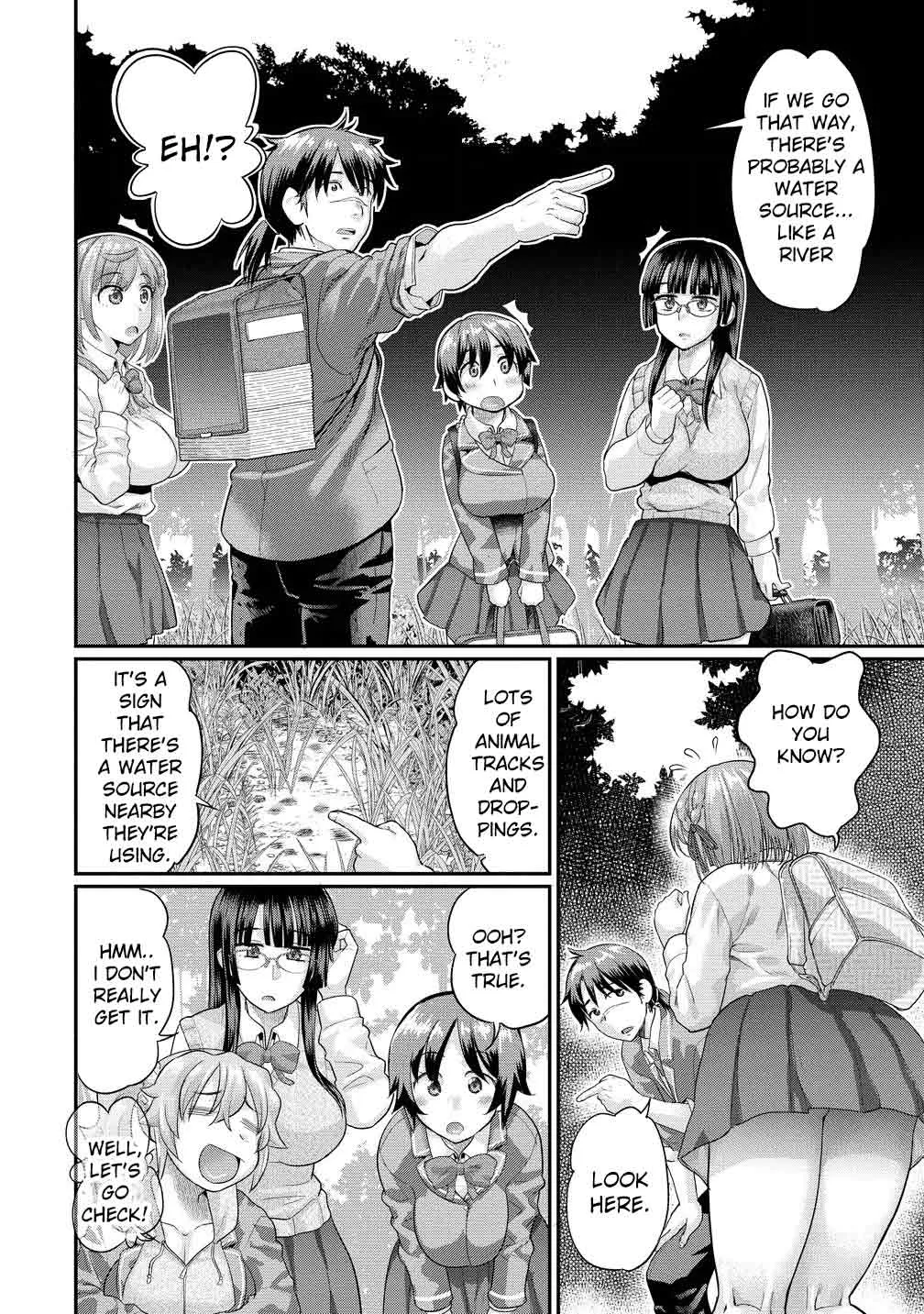 Ore Dake Yoyuu no Isekai Survival ~Tenisaki no Mujintou de Tanoshimu Harem Life~
