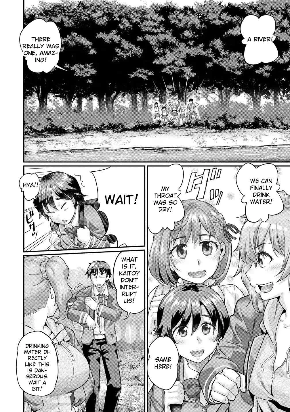 Ore Dake Yoyuu no Isekai Survival ~Tenisaki no Mujintou de Tanoshimu Harem Life~