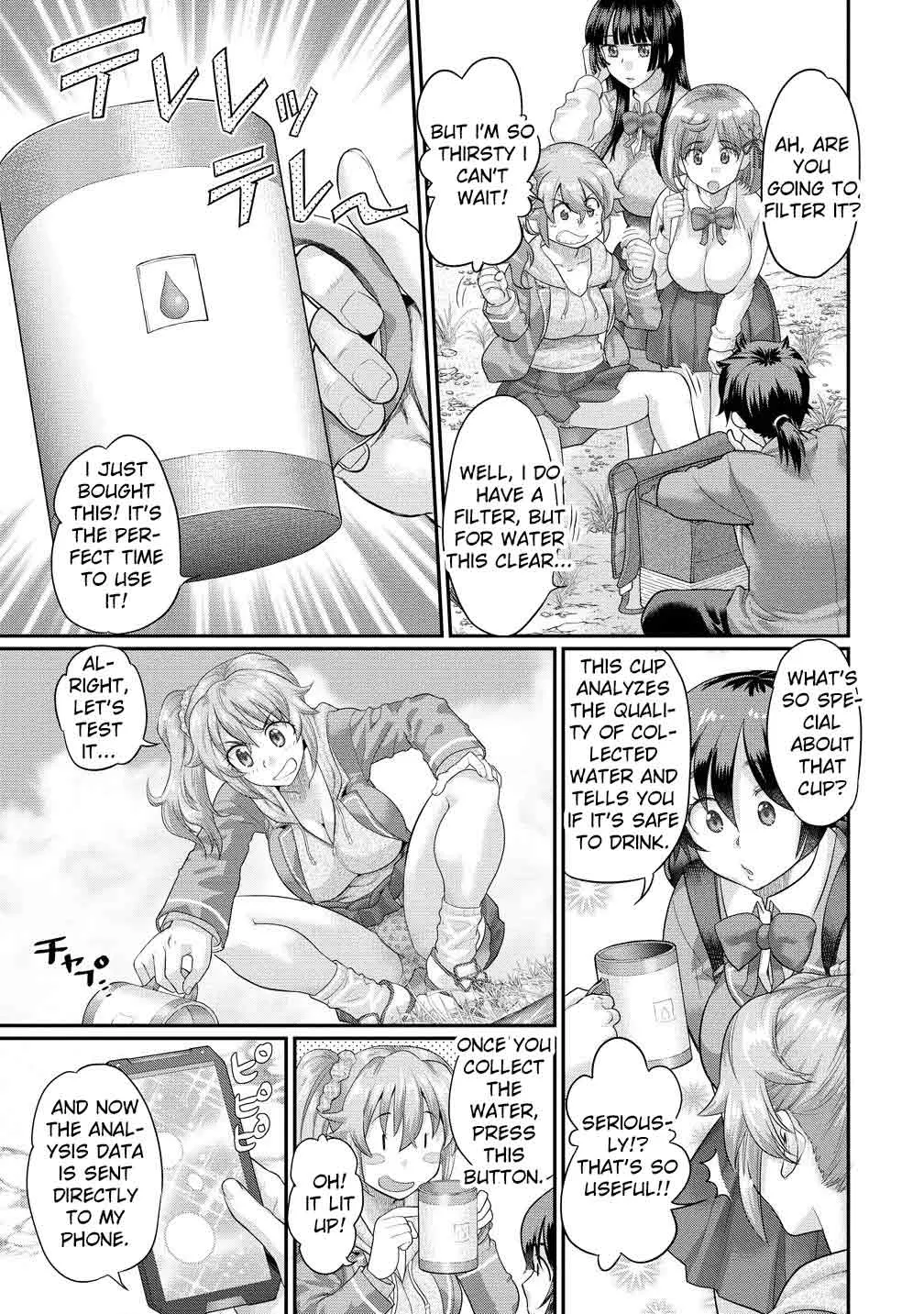 Ore Dake Yoyuu no Isekai Survival ~Tenisaki no Mujintou de Tanoshimu Harem Life~