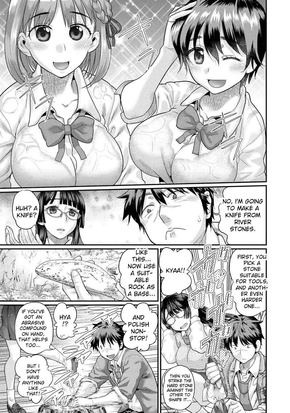 Ore Dake Yoyuu no Isekai Survival ~Tenisaki no Mujintou de Tanoshimu Harem Life~