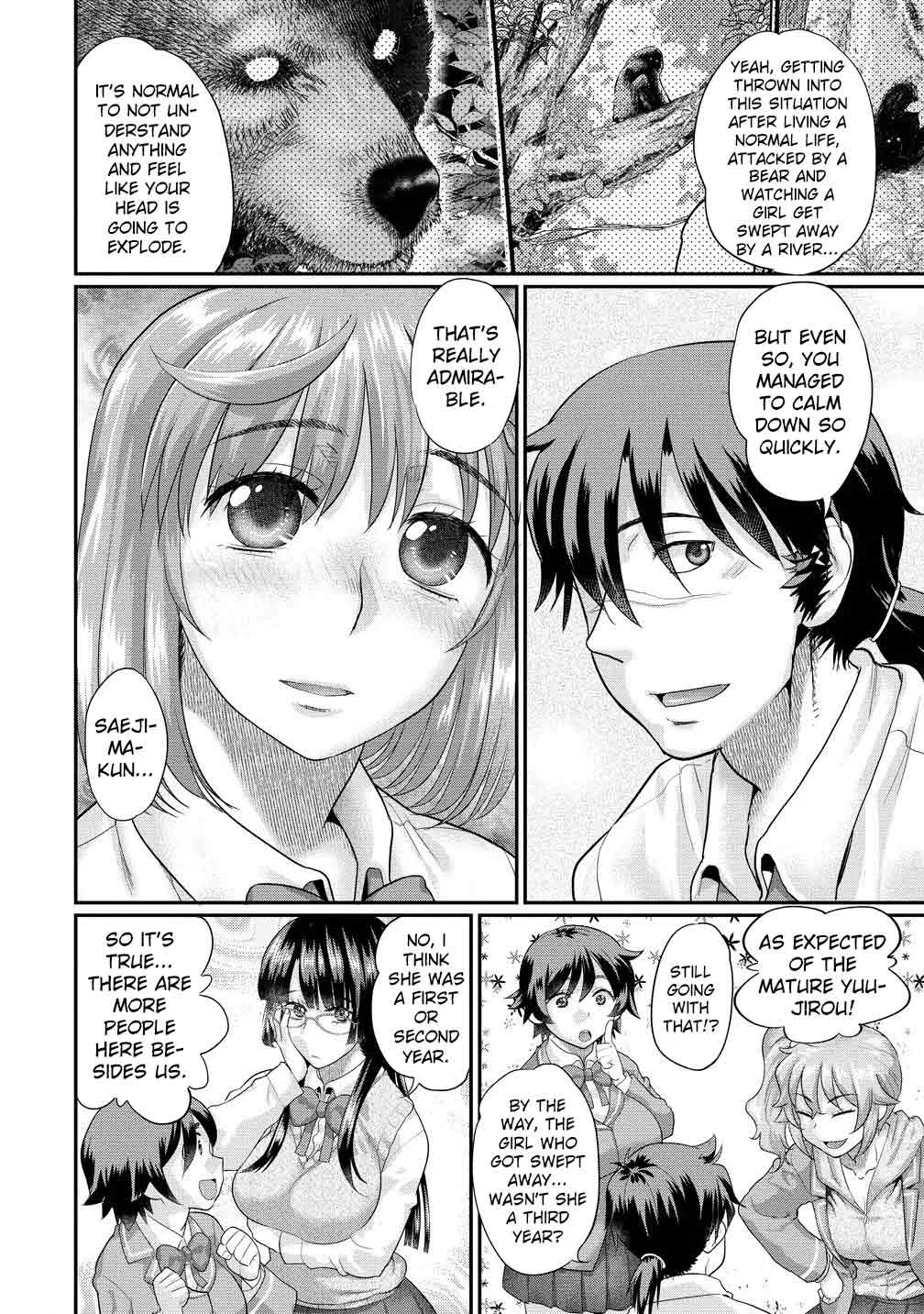 Ore Dake Yoyuu no Isekai Survival ~Tenisaki no Mujintou de Tanoshimu Harem Life~