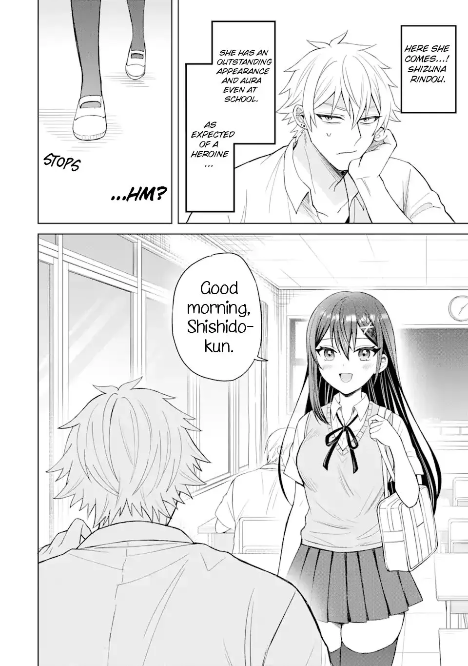 Netorare Manga no Kuzu Otoko ni Tensei Shita Hazu ga Heroine ga Yottekuru Ken — Chapter 2 — Page 5