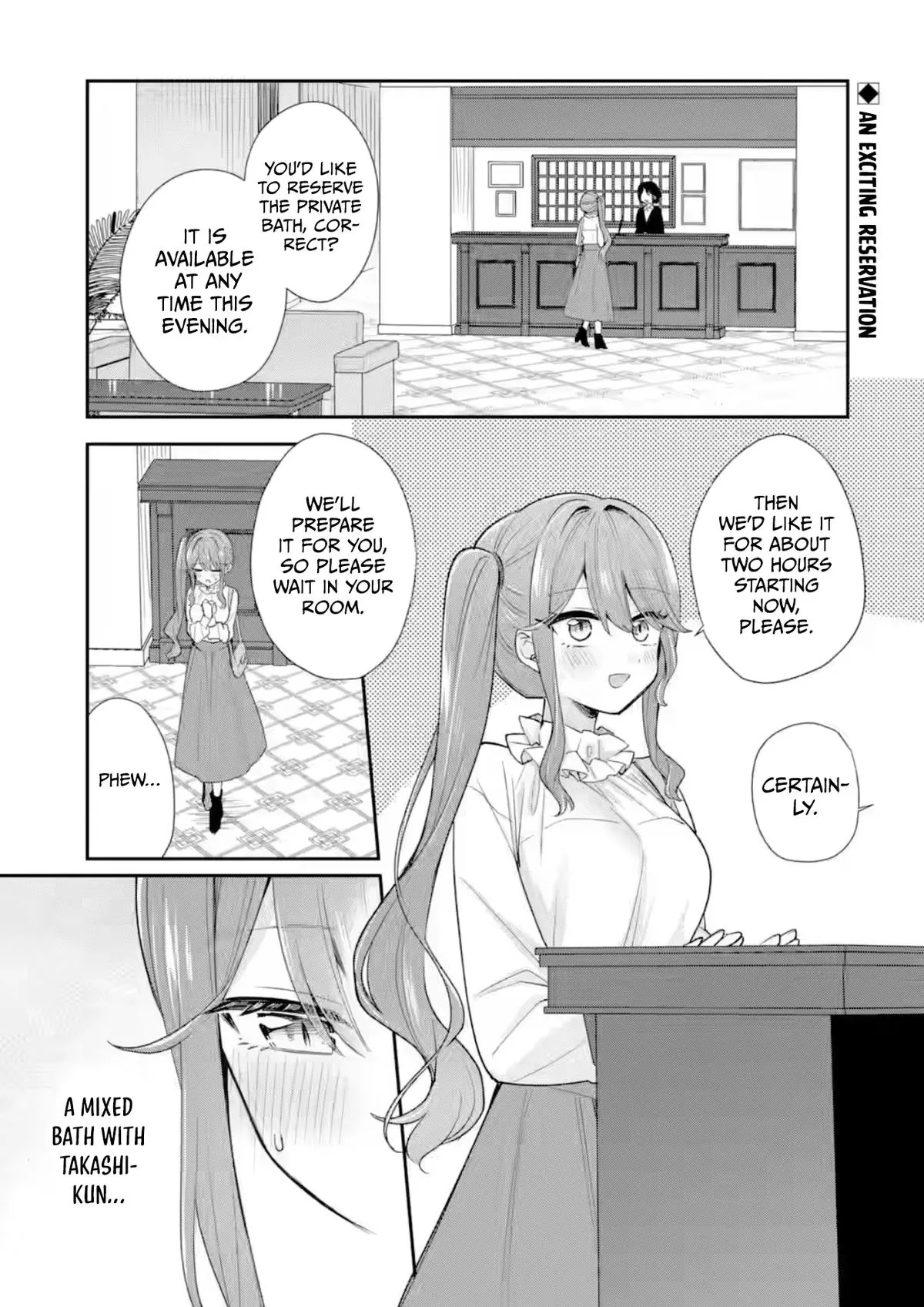Osake to Senpai Kanojo to no Amaama Doukyo Lovecome wa Nijuusai ni Natte kara — Chapter 13 — Page 1
