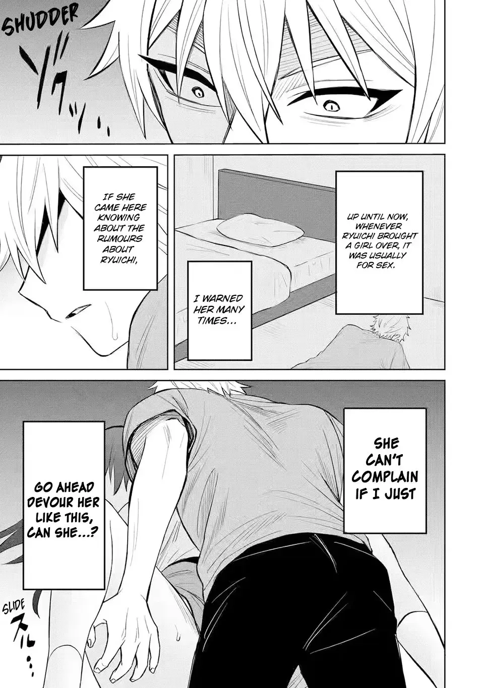 Netorare Manga no Kuzu Otoko ni Tensei Shita Hazu ga Heroine ga Yottekuru Ken — Chapter 3 — Page 15