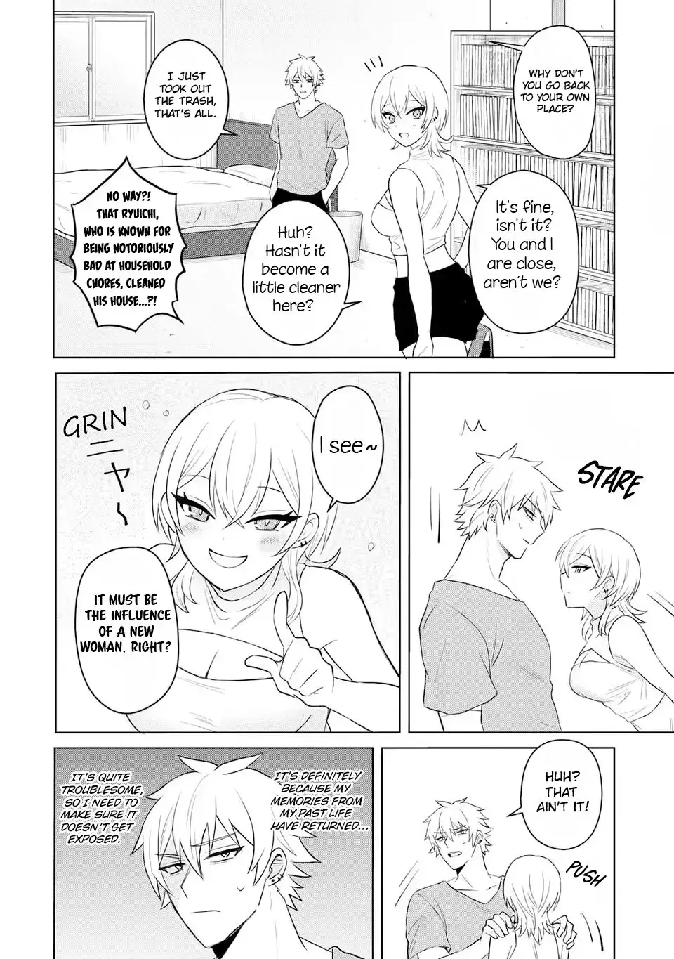 Netorare Manga no Kuzu Otoko ni Tensei Shita Hazu ga Heroine ga Yottekuru Ken — Chapter 3 — Page 32
