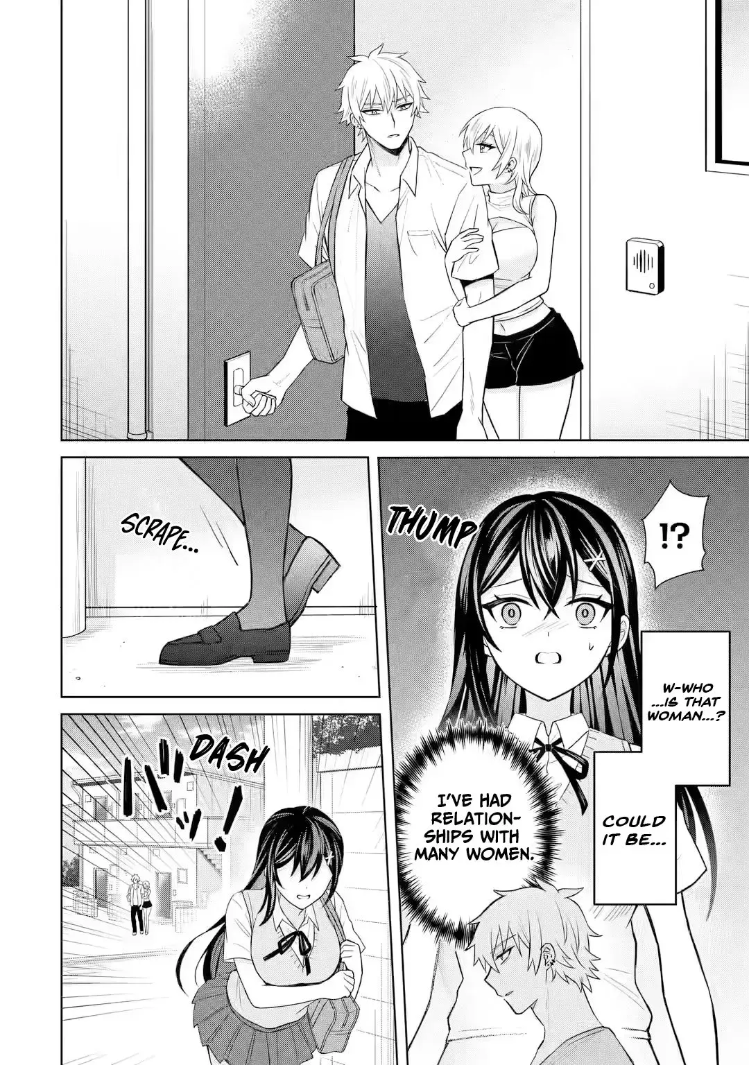 Netorare Manga no Kuzu Otoko ni Tensei Shita Hazu ga Heroine ga Yottekuru Ken — Chapter 4 — Page 2
