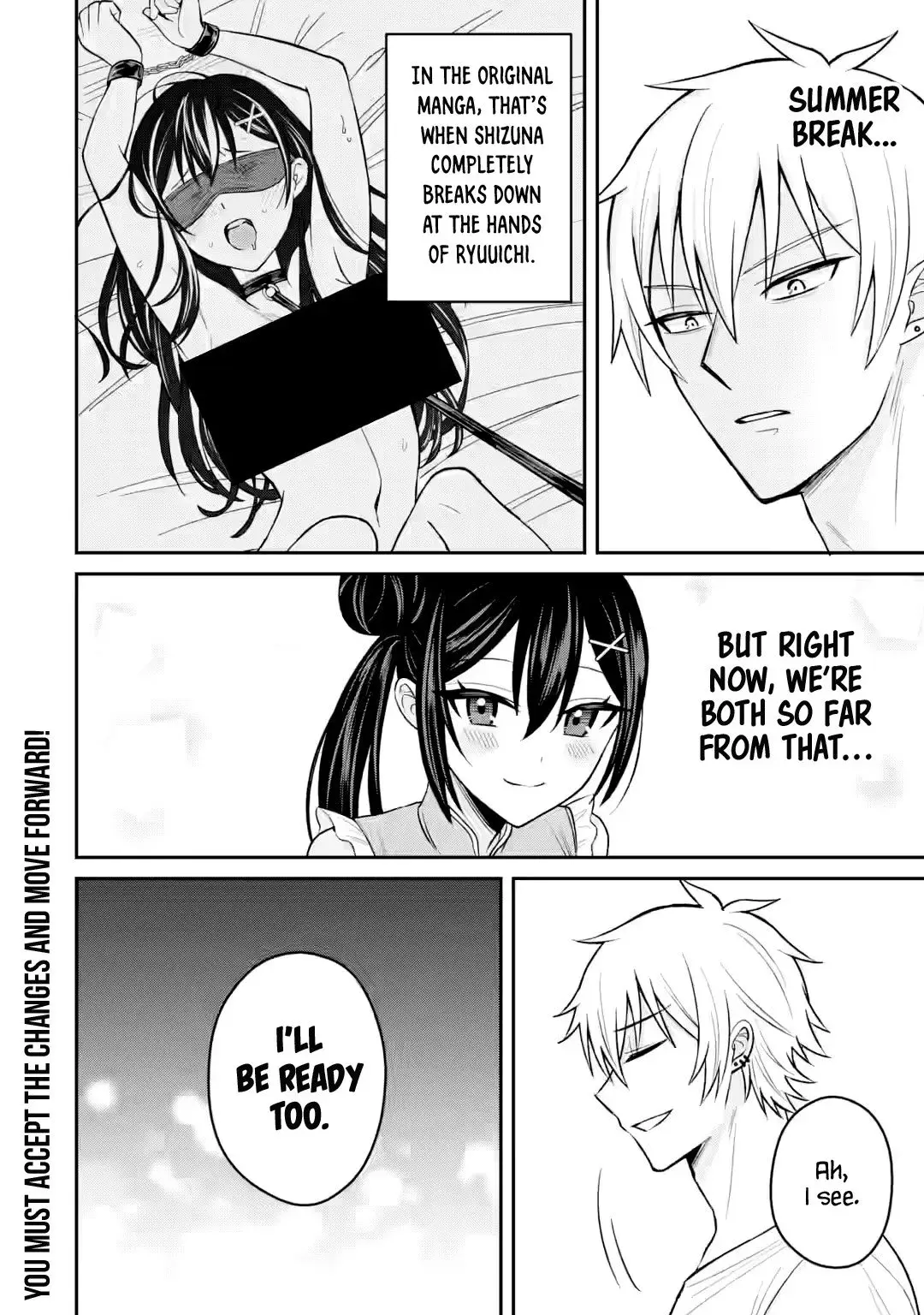 Netorare Manga no Kuzu Otoko ni Tensei Shita Hazu ga Heroine ga Yottekuru Ken — Chapter 17 — Page 33