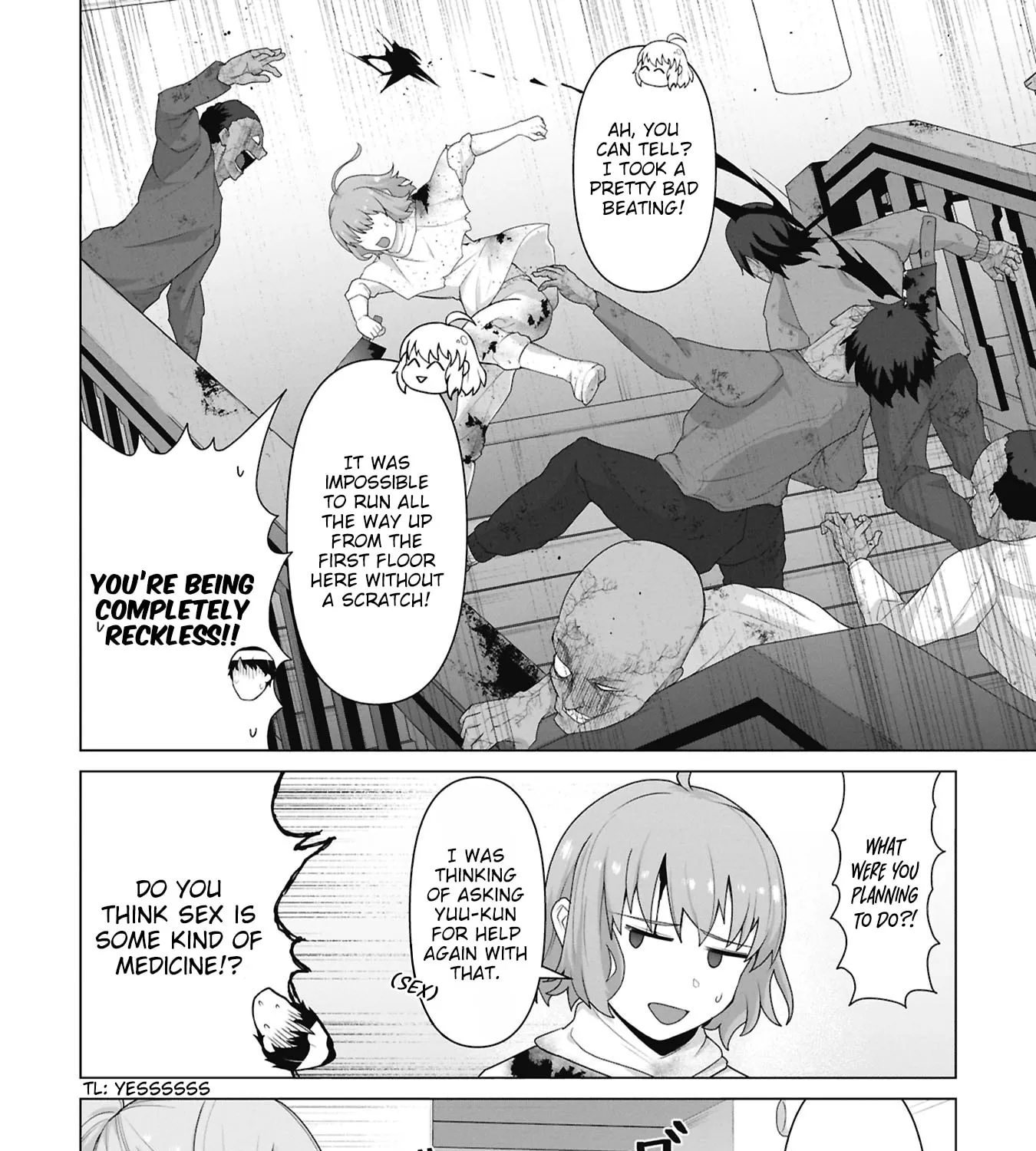 Only My Vaccine Can Save the World From Zombie Apocalypse — Chapter 40 — Page 7