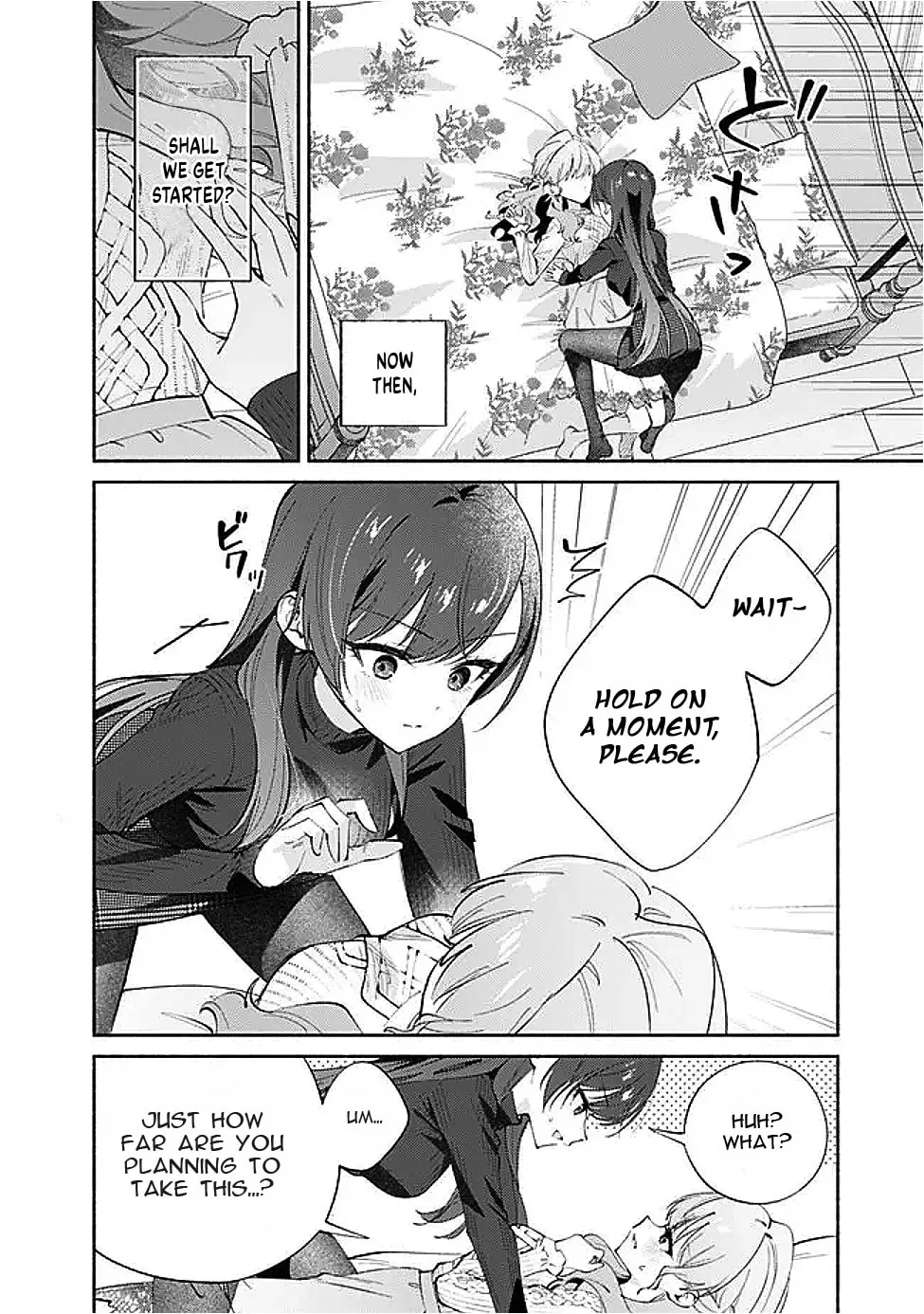 A Yuri Story About Breaking a Pretty Girl Who Keeps Insisting She Won't Lose Into Submission — Chapter 10 — Page 6
