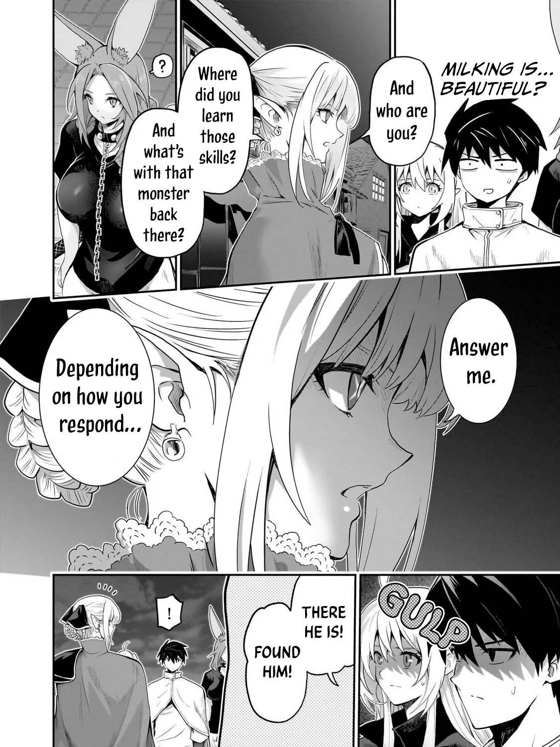 Milk-shibori Hunter no Isekai Sakunyuuki -Nouka no Saenai Otoko ga Arayuru Shuzoku no Chiku-B o Moteasobi-toriko ni Suru- — Chapter 12 — Page 3