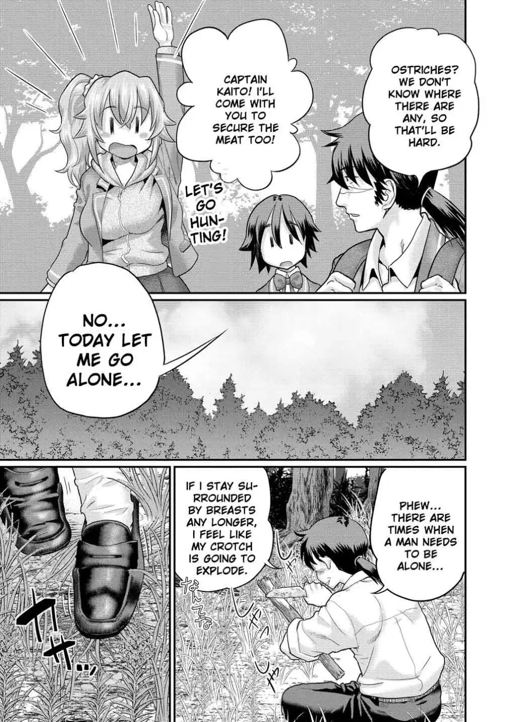 Ore Dake Yoyuu no Isekai Survival ~Tenisaki no Mujintou de Tanoshimu Harem Life~ — Chapter 8 — Page 14