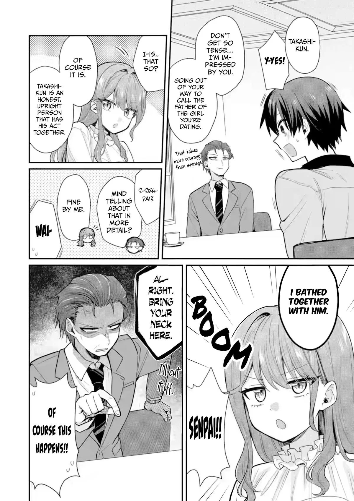 Osake to Senpai Kanojo to no Amaama Doukyo Lovecome wa Nijuusai ni Natte kara — Chapter 15 — Page 14