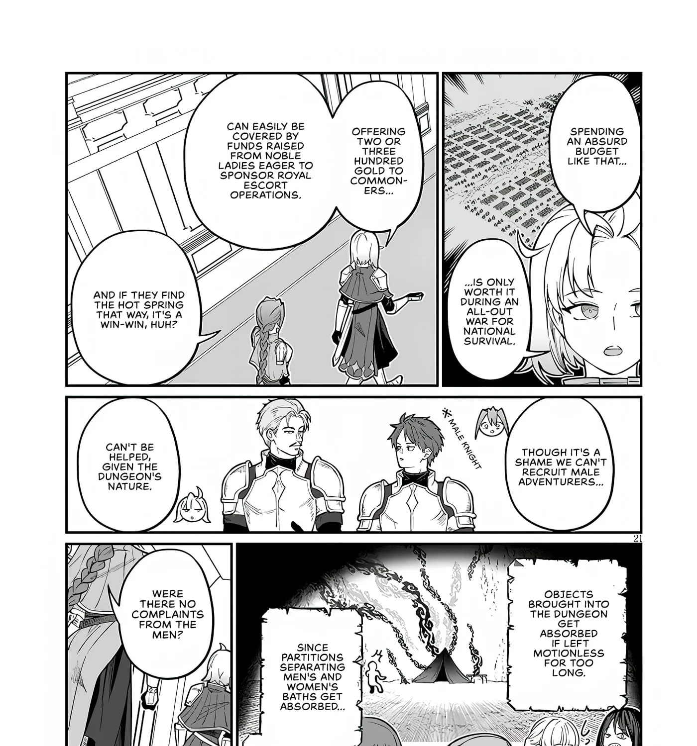 Reincarnated, I'll Make the Hot Spring Dungeon! — Chapter 5 — Page 38