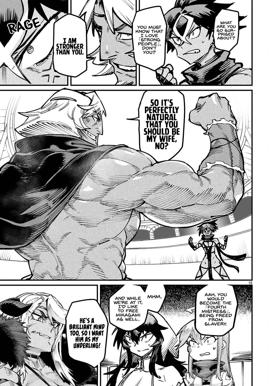 Reincarnation Coliseum: The Weakest Skill Conquers the Strongest Women and Creates a Harem — Chapter 22 — Page 15
