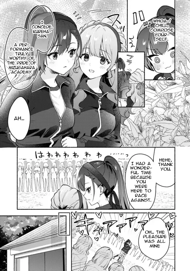 A Yuri Story About Breaking a Pretty Girl Who Keeps Insisting She Won't Lose Into Submission — Chapter 1 — Page 10