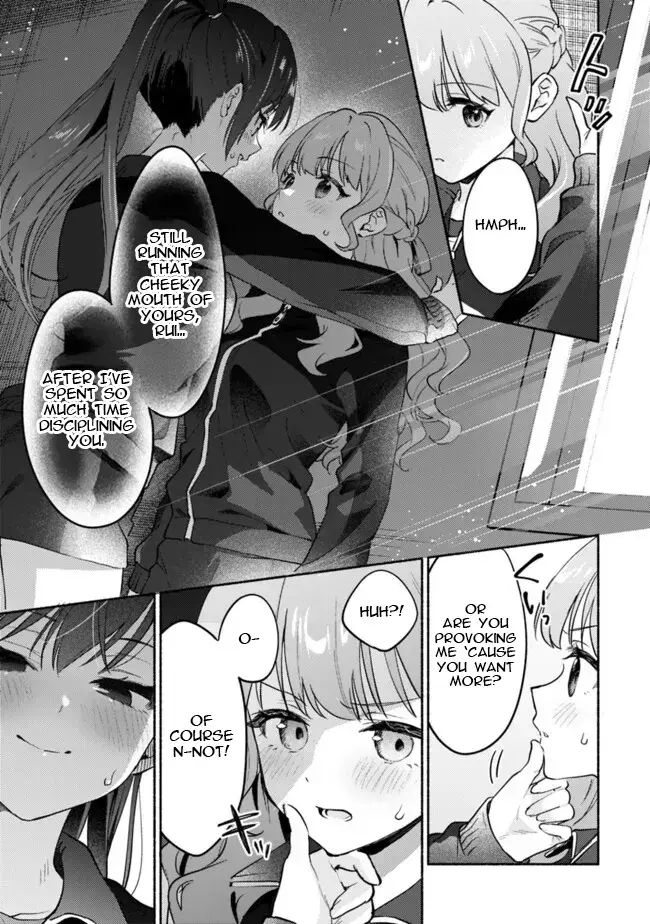 A Yuri Story About Breaking a Pretty Girl Who Keeps Insisting She Won't Lose Into Submission — Chapter 1 — Page 12