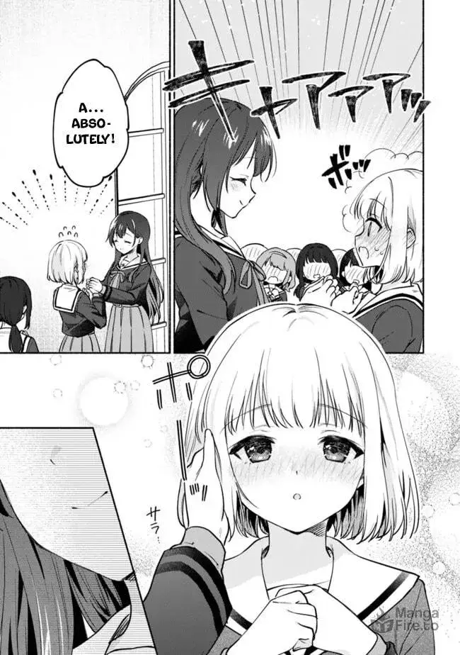 A Yuri Story About Breaking a Pretty Girl Who Keeps Insisting She Won't Lose Into Submission — Chapter 2 — Page 9