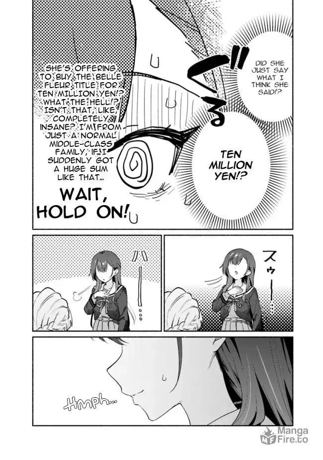 A Yuri Story About Breaking a Pretty Girl Who Keeps Insisting She Won't Lose Into Submission — Chapter 3 — Page 12