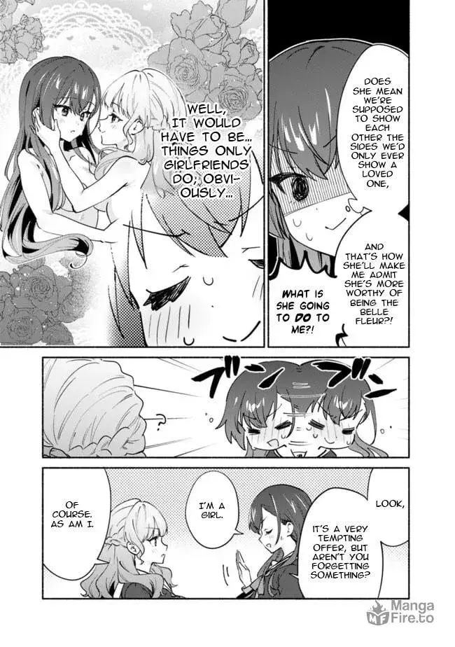 A Yuri Story About Breaking a Pretty Girl Who Keeps Insisting She Won't Lose Into Submission — Chapter 4 — Page 3