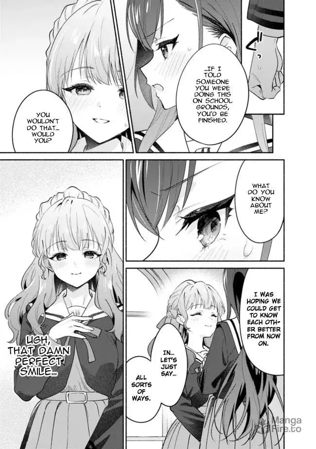 A Yuri Story About Breaking a Pretty Girl Who Keeps Insisting She Won't Lose Into Submission — Chapter 4 — Page 15