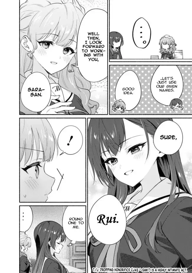 A Yuri Story About Breaking a Pretty Girl Who Keeps Insisting She Won't Lose Into Submission — Chapter 5 — Page 10