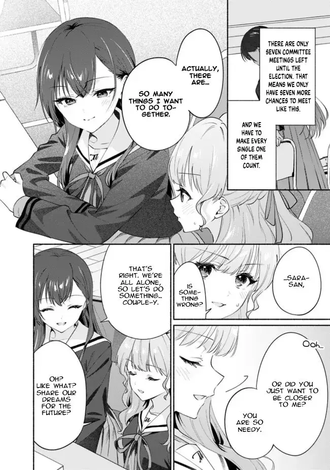 A Yuri Story About Breaking a Pretty Girl Who Keeps Insisting She Won't Lose Into Submission — Chapter 5 — Page 14