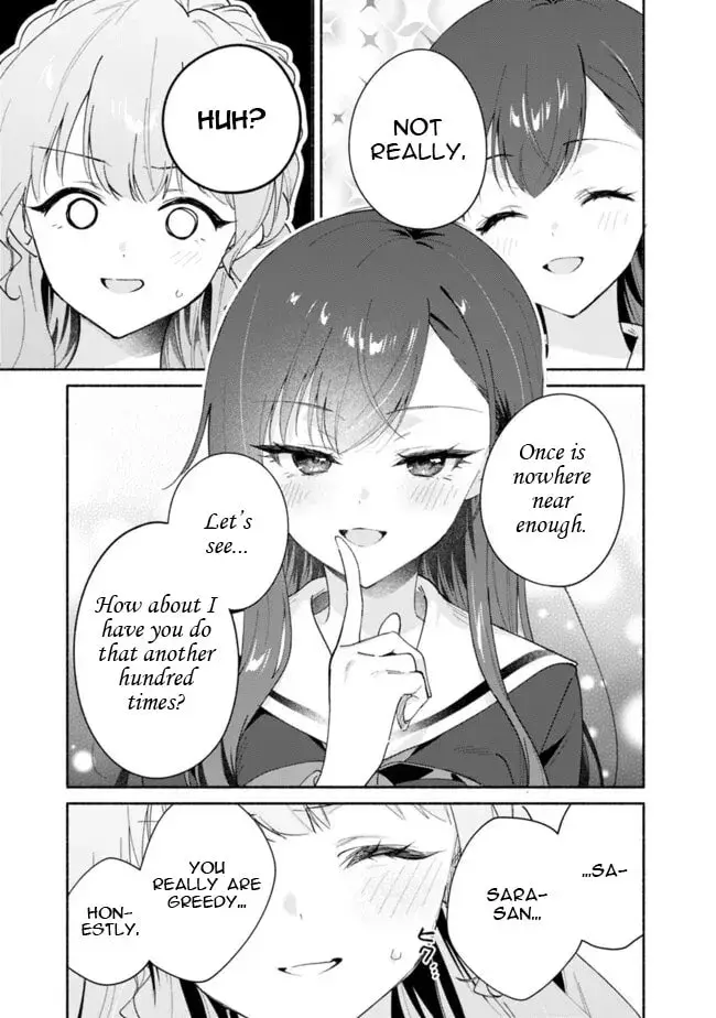 A Yuri Story About Breaking a Pretty Girl Who Keeps Insisting She Won't Lose Into Submission — Chapter 6 — Page 5