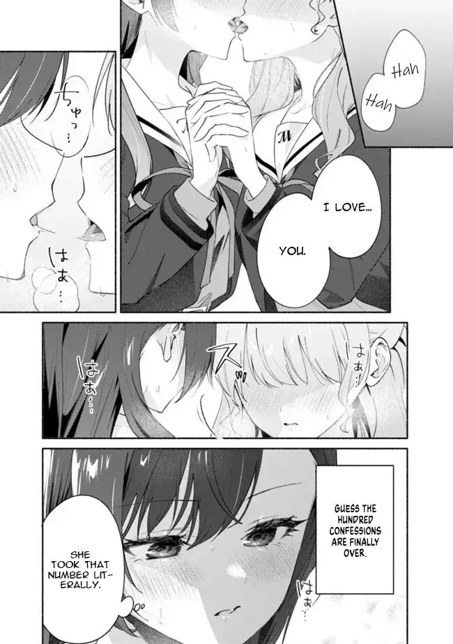 A Yuri Story About Breaking a Pretty Girl Who Keeps Insisting She Won't Lose Into Submission — Chapter 6 — Page 11