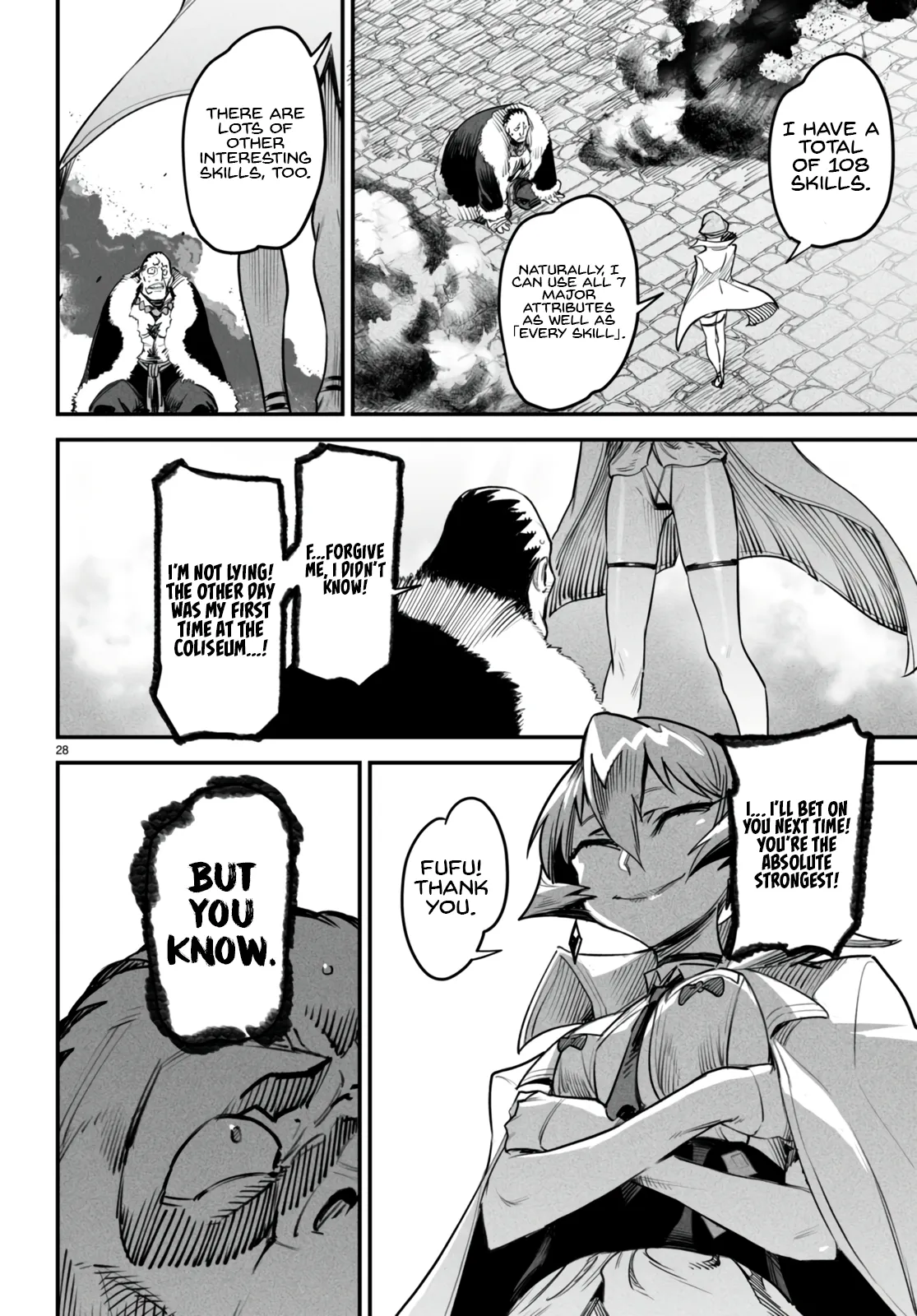 Reincarnation Coliseum: The Weakest Skill Conquers the Strongest Women and Creates a Harem