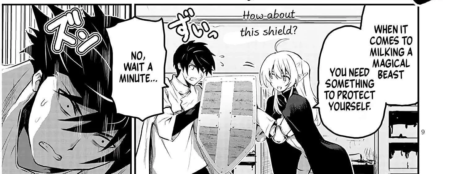 Milk-shibori Hunter no Isekai Sakunyuuki -Nouka no Saenai Otoko ga Arayuru Shuzoku no Chiku-B o Moteasobi-toriko ni Suru-