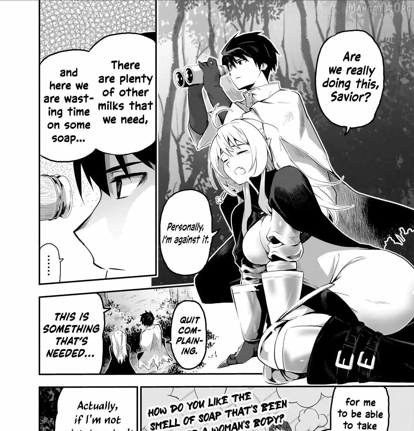 Milk-shibori Hunter no Isekai Sakunyuuki -Nouka no Saenai Otoko ga Arayuru Shuzoku no Chiku-B o Moteasobi-toriko ni Suru-