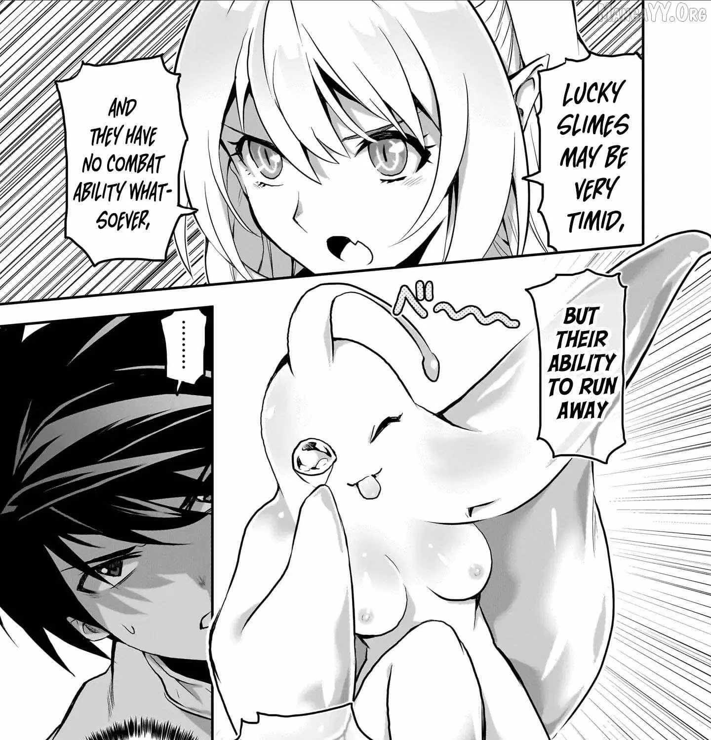 Milk-shibori Hunter no Isekai Sakunyuuki -Nouka no Saenai Otoko ga Arayuru Shuzoku no Chiku-B o Moteasobi-toriko ni Suru-