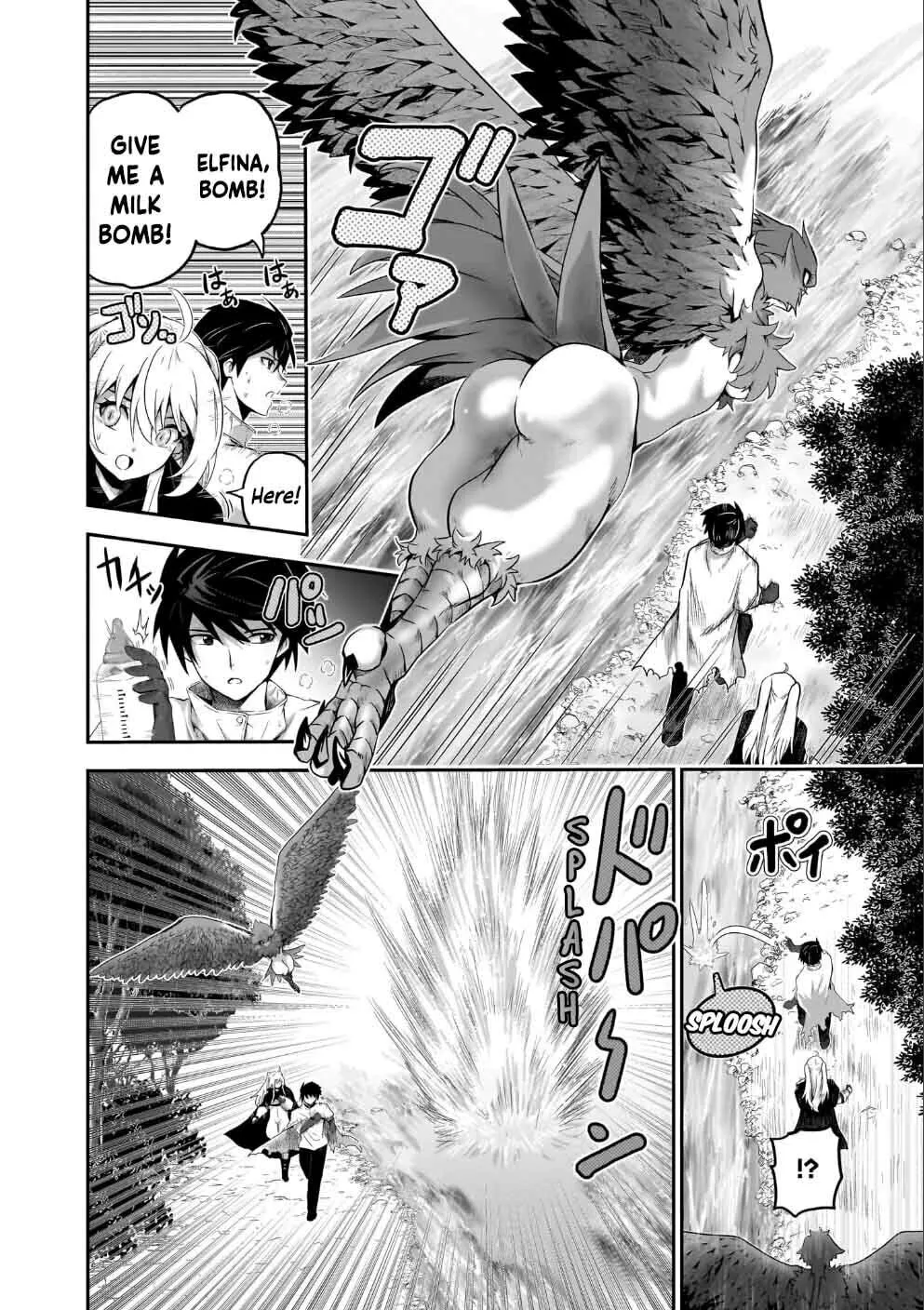 Milk-shibori Hunter no Isekai Sakunyuuki -Nouka no Saenai Otoko ga Arayuru Shuzoku no Chiku-B o Moteasobi-toriko ni Suru-