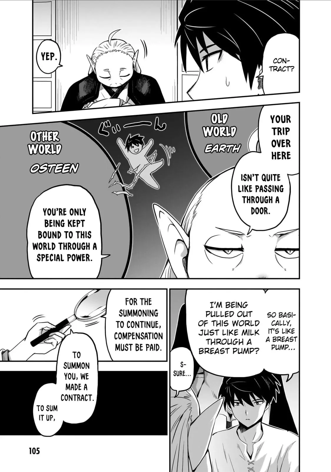 Milk-shibori Hunter no Isekai Sakunyuuki -Nouka no Saenai Otoko ga Arayuru Shuzoku no Chiku-B o Moteasobi-toriko ni Suru-