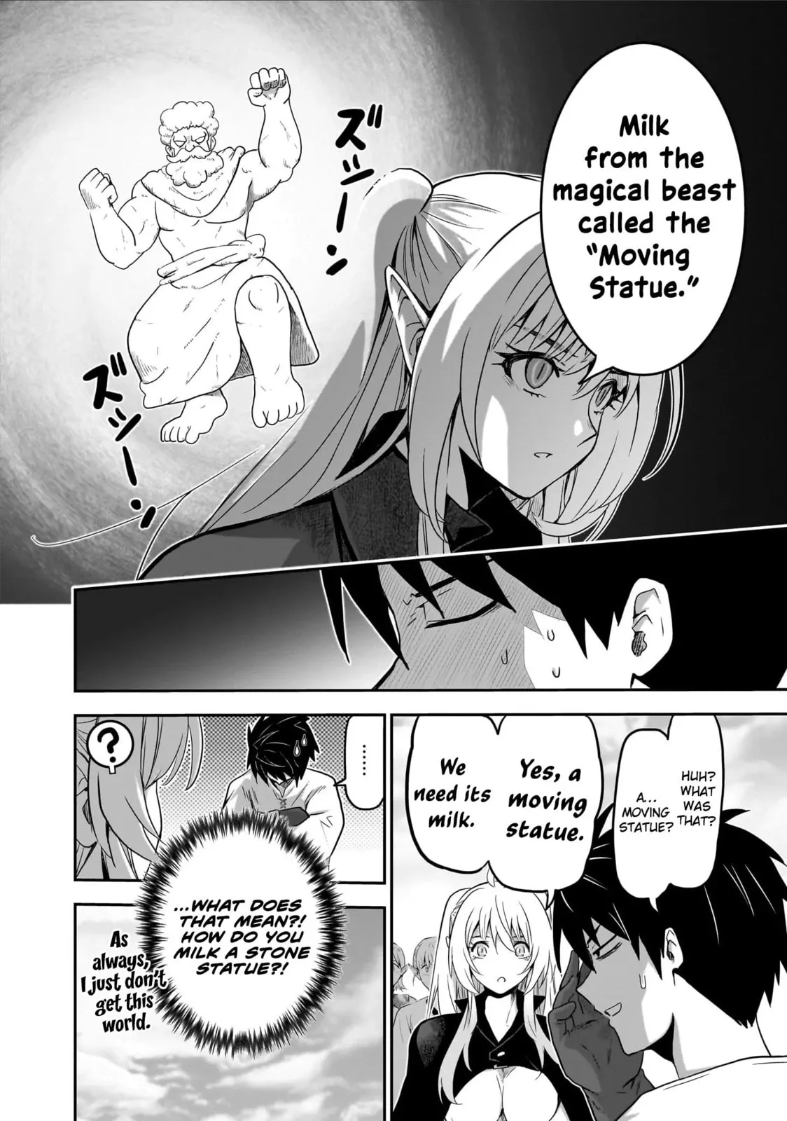 Milk-shibori Hunter no Isekai Sakunyuuki -Nouka no Saenai Otoko ga Arayuru Shuzoku no Chiku-B o Moteasobi-toriko ni Suru-