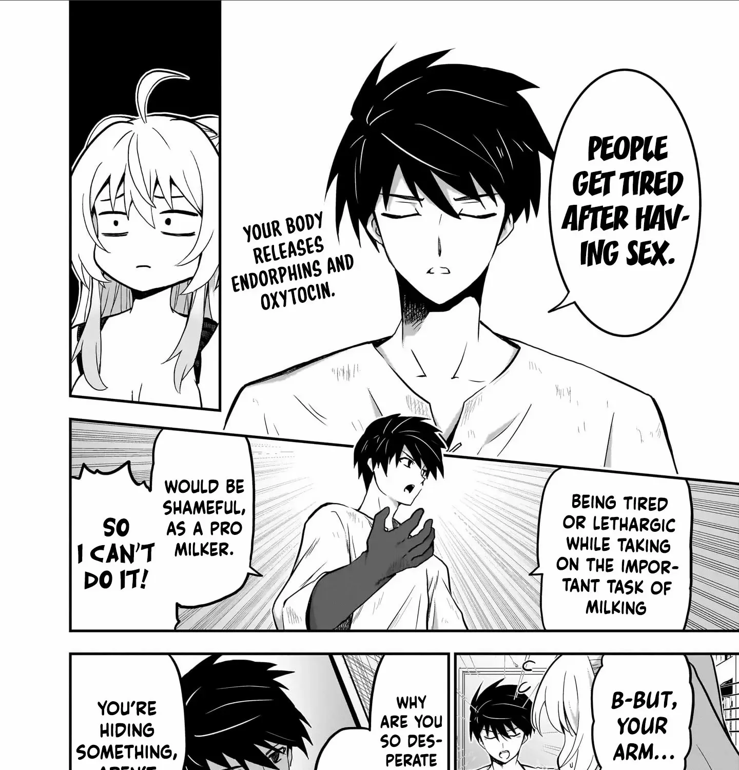 Milk-shibori Hunter no Isekai Sakunyuuki -Nouka no Saenai Otoko ga Arayuru Shuzoku no Chiku-B o Moteasobi-toriko ni Suru-