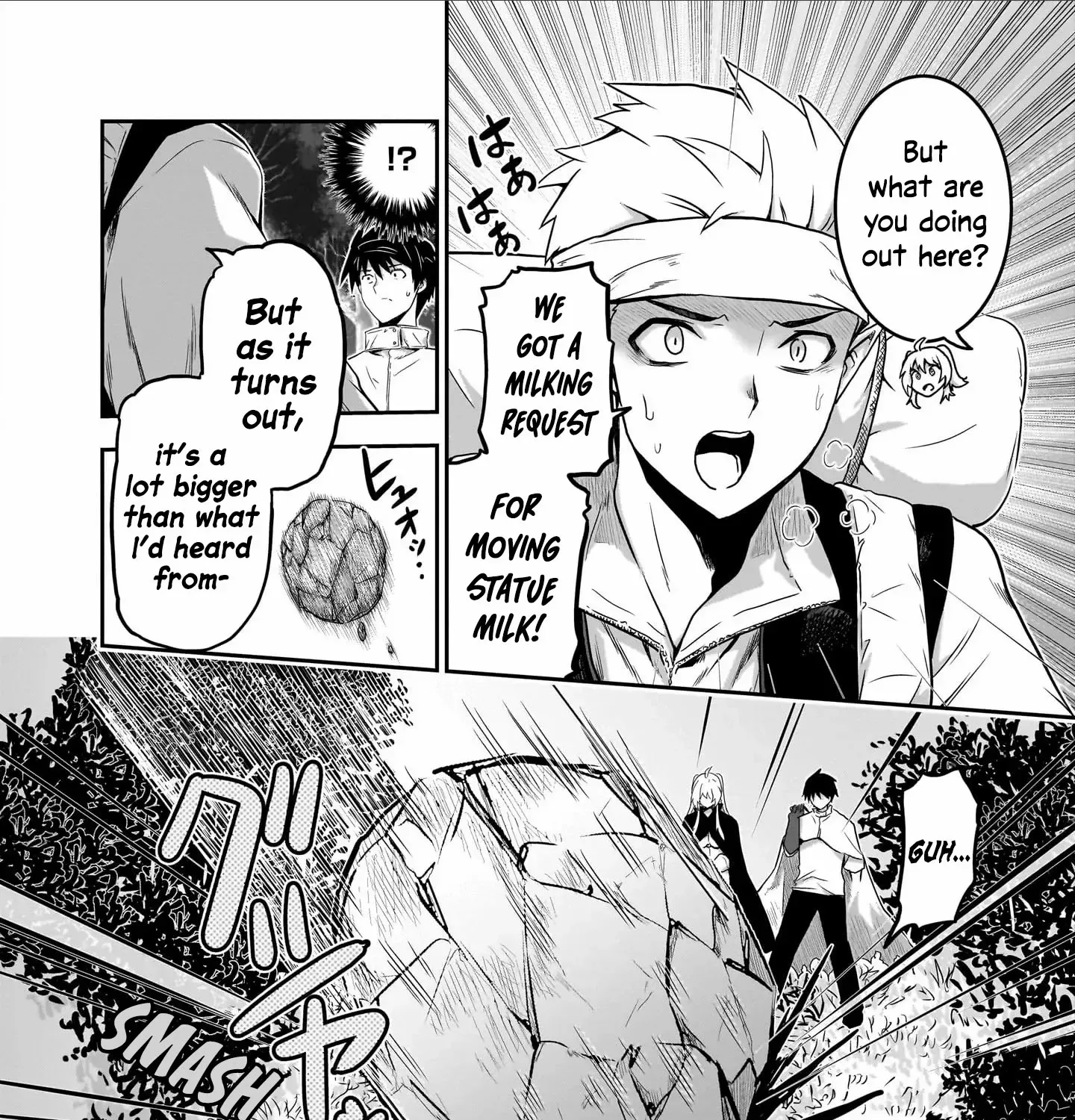 Milk-shibori Hunter no Isekai Sakunyuuki -Nouka no Saenai Otoko ga Arayuru Shuzoku no Chiku-B o Moteasobi-toriko ni Suru-