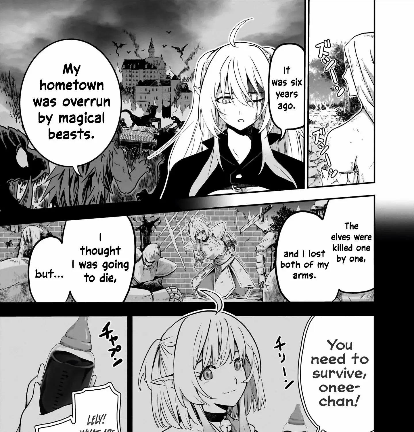 Milk-shibori Hunter no Isekai Sakunyuuki -Nouka no Saenai Otoko ga Arayuru Shuzoku no Chiku-B o Moteasobi-toriko ni Suru-