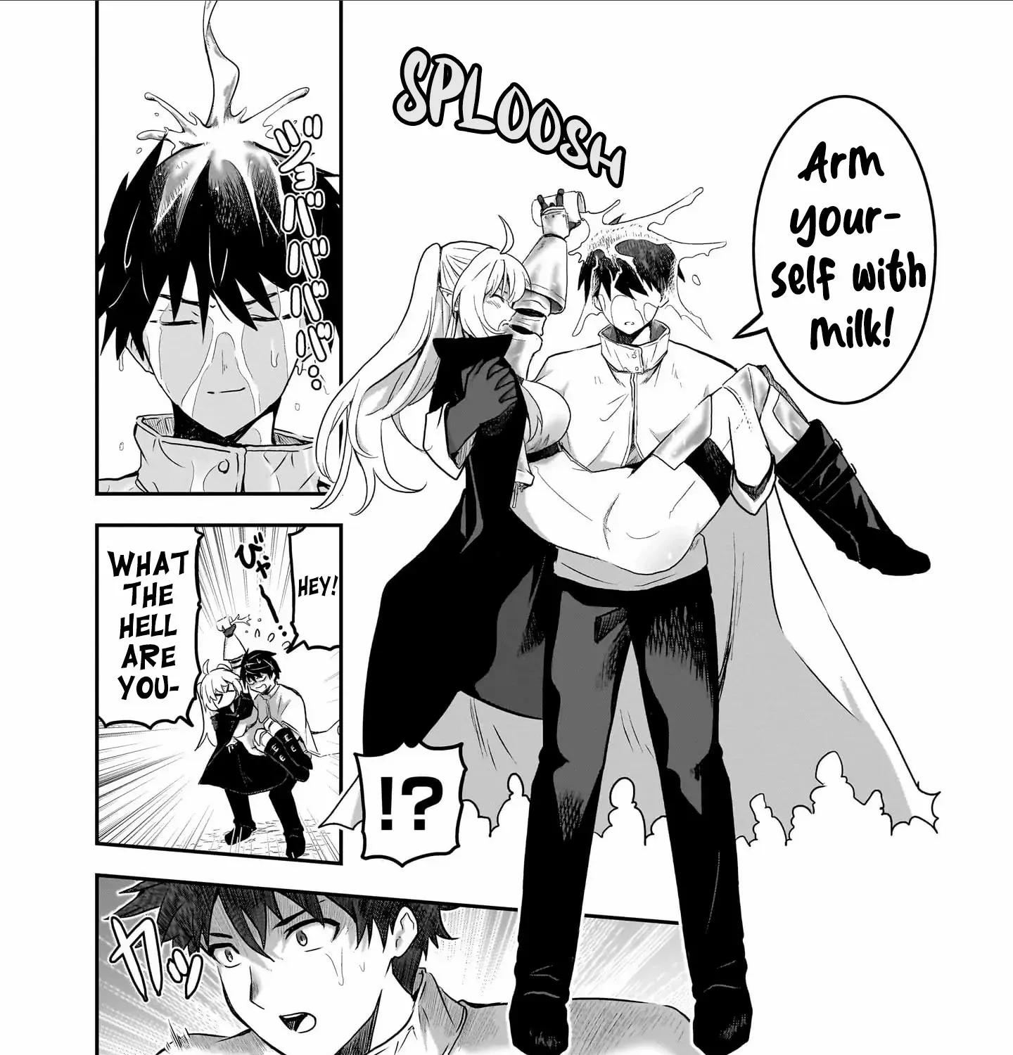 Milk-shibori Hunter no Isekai Sakunyuuki -Nouka no Saenai Otoko ga Arayuru Shuzoku no Chiku-B o Moteasobi-toriko ni Suru-