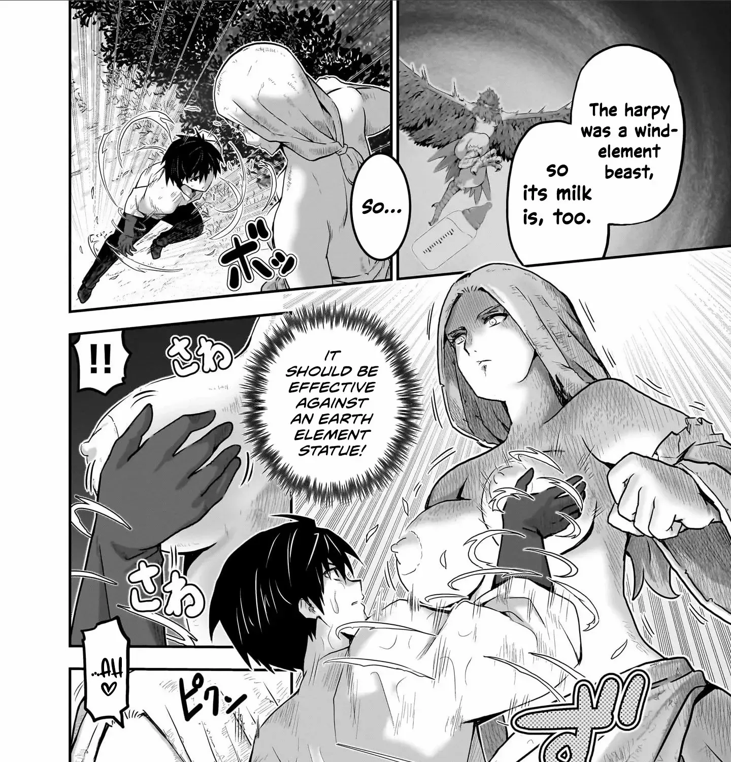 Milk-shibori Hunter no Isekai Sakunyuuki -Nouka no Saenai Otoko ga Arayuru Shuzoku no Chiku-B o Moteasobi-toriko ni Suru-