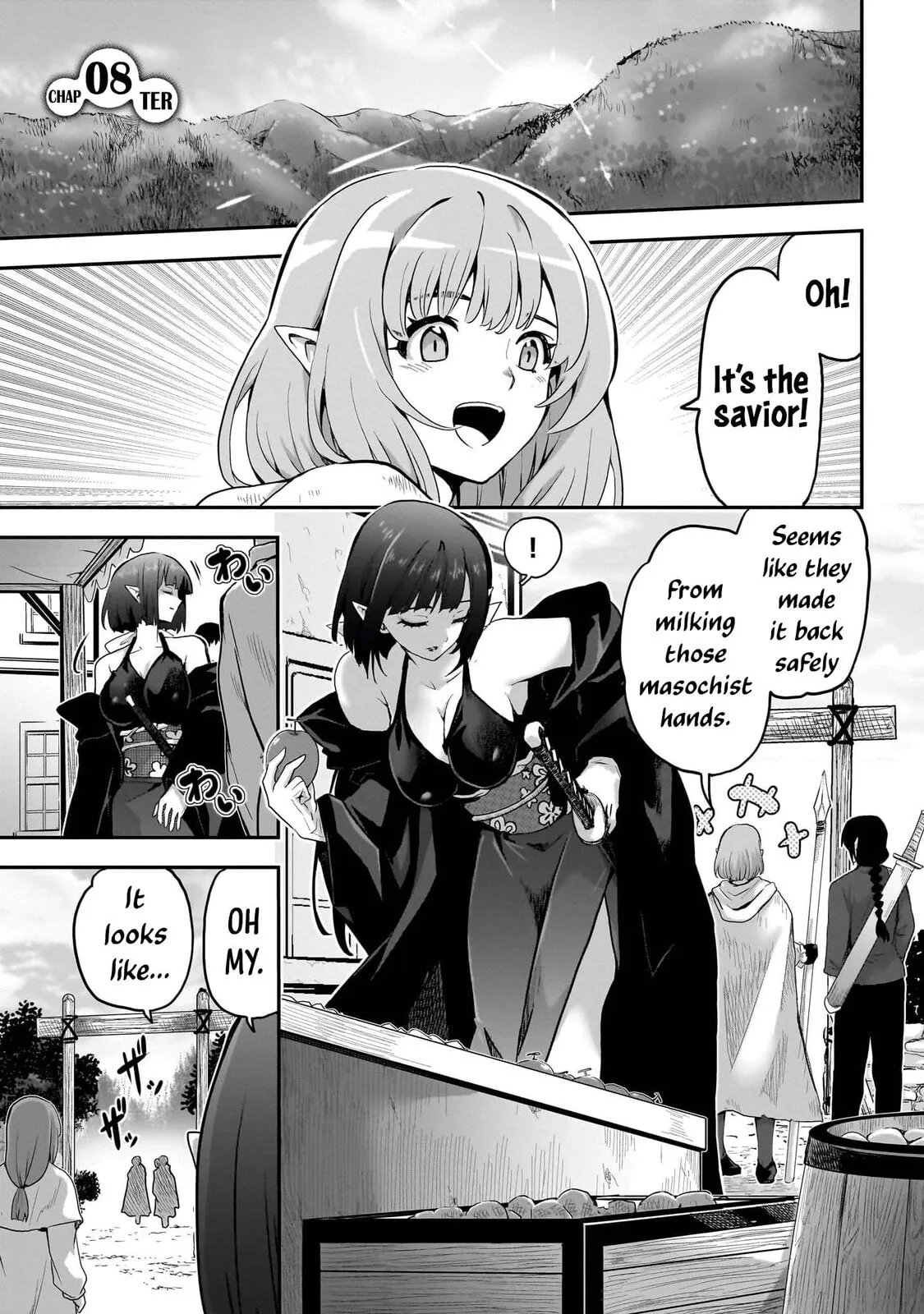 Milk-shibori Hunter no Isekai Sakunyuuki -Nouka no Saenai Otoko ga Arayuru Shuzoku no Chiku-B o Moteasobi-toriko ni Suru-