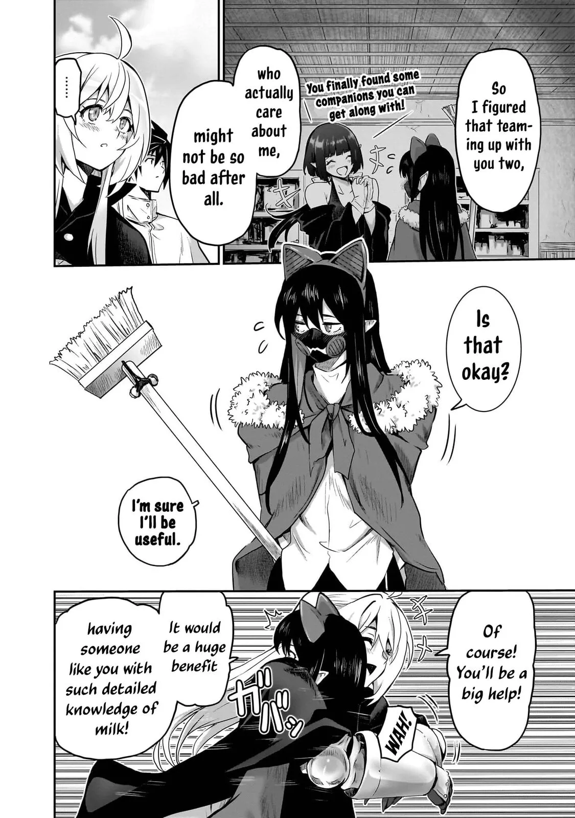 Milk-shibori Hunter no Isekai Sakunyuuki -Nouka no Saenai Otoko ga Arayuru Shuzoku no Chiku-B o Moteasobi-toriko ni Suru-