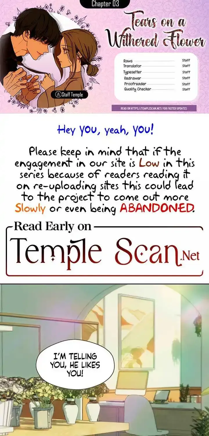 Tears On A Withered Flower