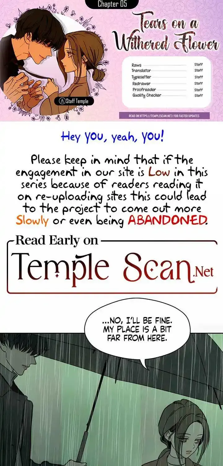 Tears On A Withered Flower