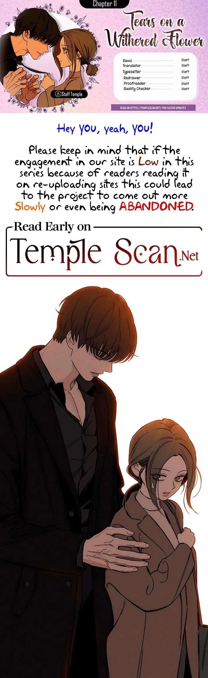 Tears On A Withered Flower