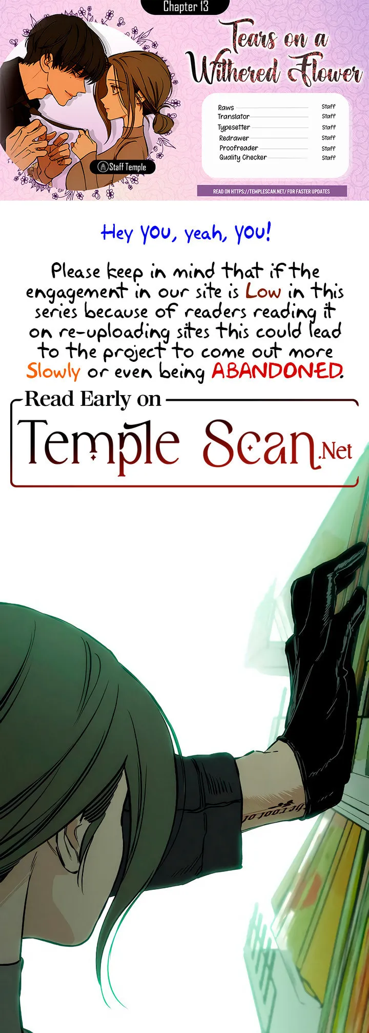 Tears On A Withered Flower