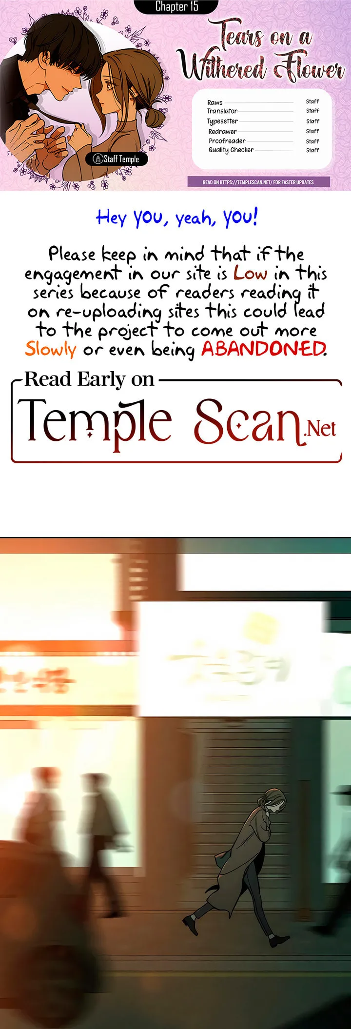 Tears On A Withered Flower