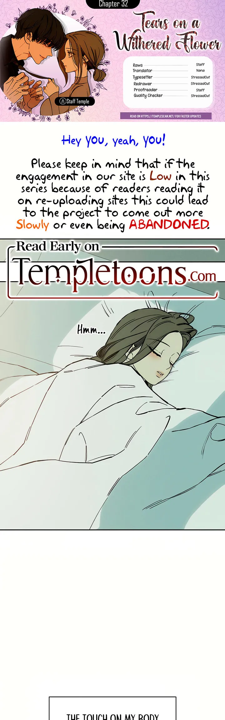 Tears On A Withered Flower